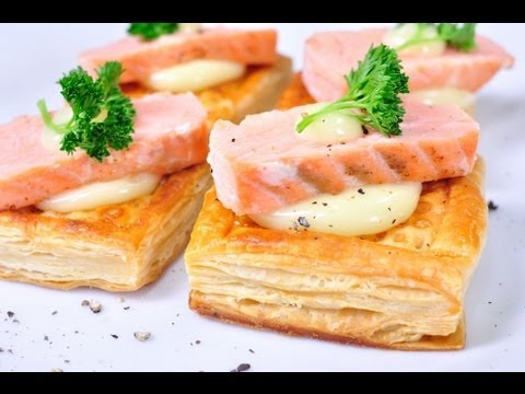 พายชั้น วิธีทำแบบฝรั่งเศส Puff Pastry French Method