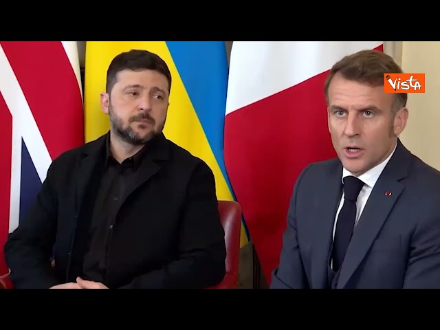 Volodymyr Zelensky incontra a Londra Keir Starmer, Emmanuel Macron e Friedrich Merz