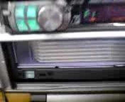 Alpine mobile media station flip out screen
