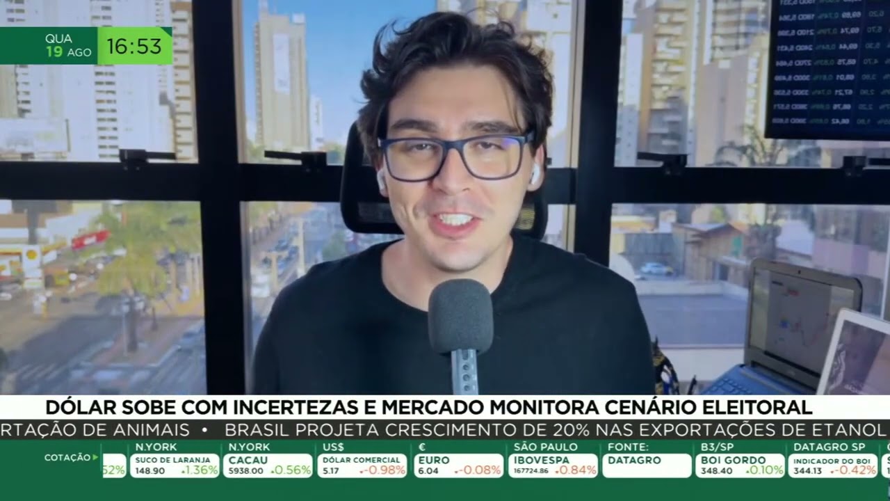 Dólar sobe com incertezas e mercado monitora cenário eleitoral
