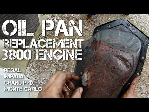 Oil Pan Replacement Pontiac Grand Prix GM 3800 Engine Buick Chevrolet