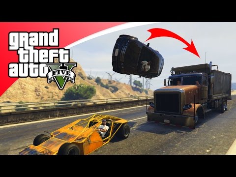 GTA V Freeroam - RAMP BUGGY SPEL! (GTA 5 Online)