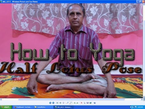 How To Fat Burn Weight Loss Half Lotus Pose Lose Weight For Beginners