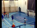 Mathias på håndball-træning