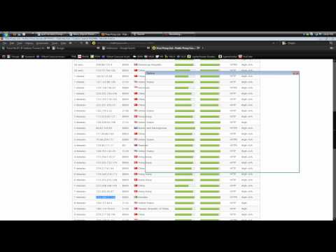 how to set proxy in firefox