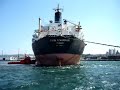 Atraque do Buque máis grande de eslora na historia do porto Atraque do Buque máis grande de eslora na historia do porto