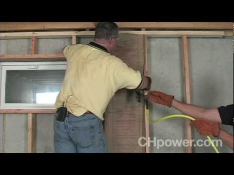 how to fasten stud wall to concrete floor