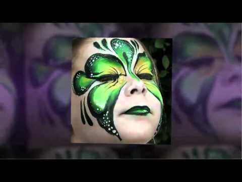 how to use diamond fx face paint