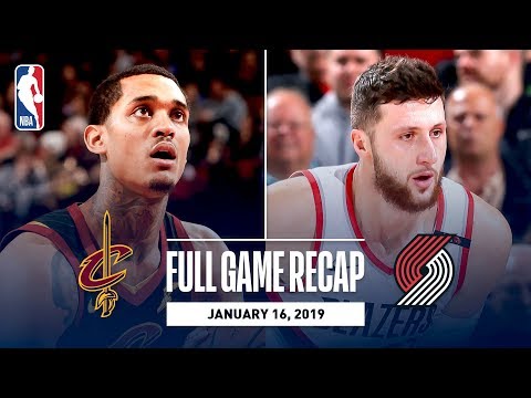 Video: Full Game Recap: Cavaliers vs Trail Blazers | Jusuf Nurkic Records His First Career Triple-Double