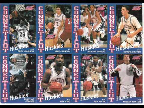 UCONN BASKETBALL 1992-96 University ...