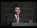 1997. Compilaciones. Televisa. Emilio Azcárraga Jean se dirige a sus empleados.