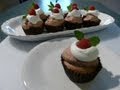 Valentine's Day Sweetheart Dessert - How to make RASPBERRY & CREAM CHOCOLATE DECADENCE Recipe
