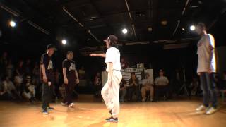 Atzo ＆ P→☆ vs Boo + Yuli – WDC 2015 KANTO ELIMINATION DANCE BATTLE 2on2 POP BEST8