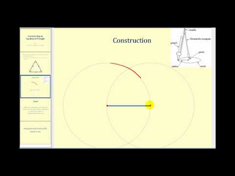 how to prove an equilateral triangle
