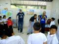 Nick, Alex and Delaney try to remember the words to Old MacDonald as they teach the song to kids at a local elementary school in Guayaquil, Ecuador ... 