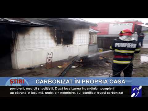 Carbonizat în propria casă