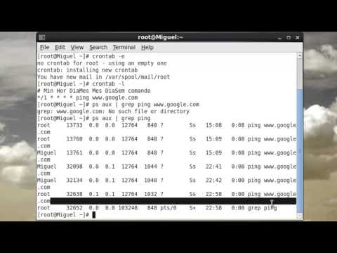 how to set cron job in linux