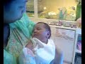 Alex Sleepy With Mom After Breastfeeding