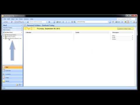 how to recover outlook pst file