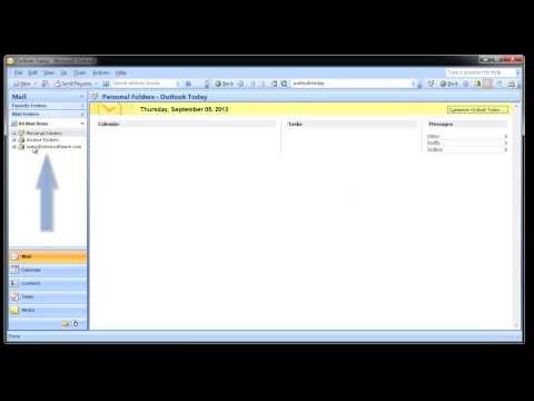 how to recover outlook pst password