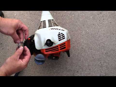 how to clean stihl fs 45 carburetor