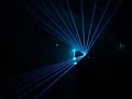 Lasershow \"Darude - Feel the Beat\"