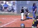 Slow motion Brett hits a single