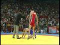 2008 Olympic Games greeco-roman wrestling Mikhalovich Oleg (BLR) - (BUL). Bronze match. Who win....wmv
