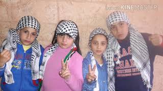 كلمات مملوءة برائحة الحب والعطف لفلسطين...كلمات أطفال مخيم البرج الشمالي وفلسطين،