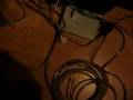 DMX LED-Dimmer Einzelteile verkabelt