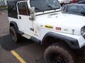 89 YJ Jeep w/350 Purple Hornie Exhasut
