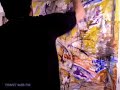 oil painting w/ T.S.PEW (NEWS STAND DANCE) music DJ tsp oil painting w/ T.S.PEW (NEWS STAND DANCE) music DJ tsp