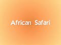 Animals of Kruger Africa Safari