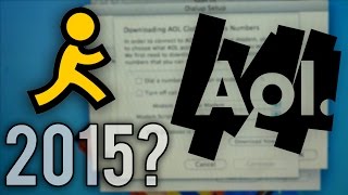 AOL Dial-Up in 2015? | #TeamMJD