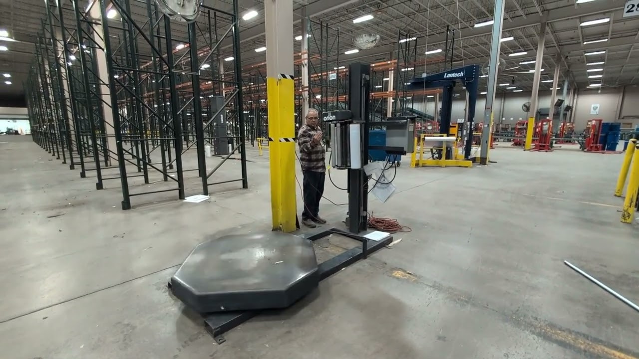 Orion H66-10 Pallet Stretch Wrapper, 1-Phase 120V, 20-Inch Roll, 84-Inch Wrap