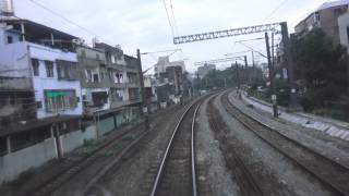 Taiwan train cab ride drivers eye view in real time