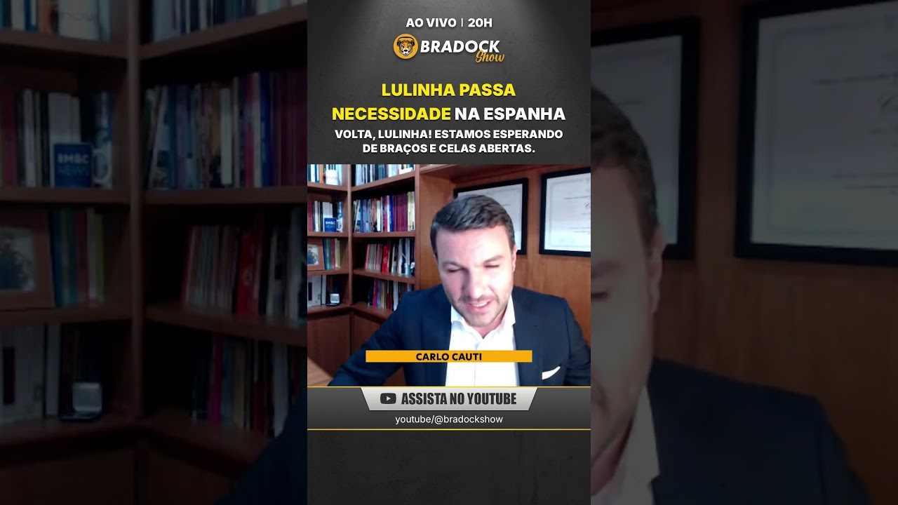 Relatos sobre supostas dificuldades financeiras enfrentadas por Lulinha na Espanha