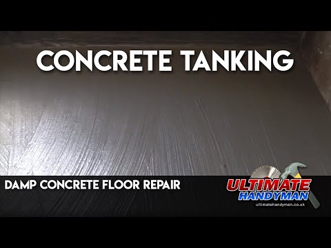 how to repair concrete floor