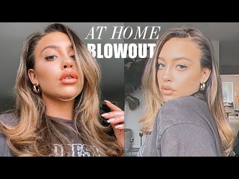 HOW TO GET A SALON BLOWOUT AT HOME I KAILIN CHASE