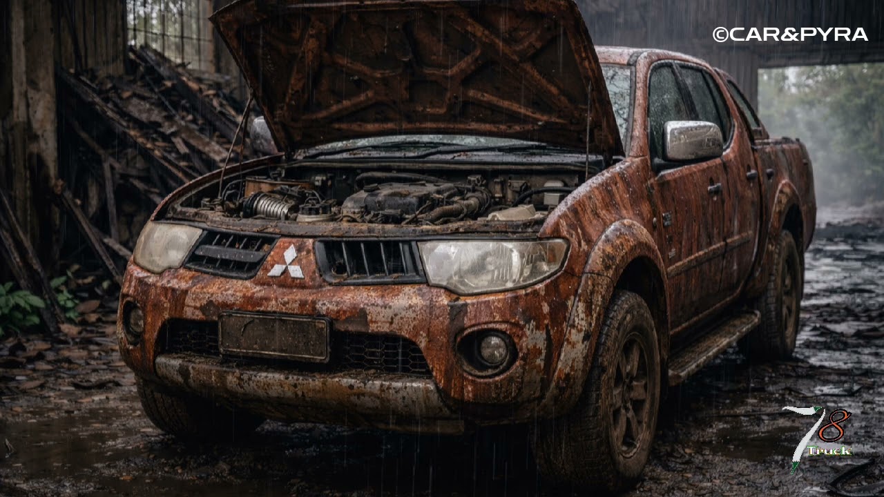 Mitsubishi Triton 15 Anos Abandonada