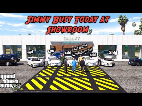 Jimmy Busy Today at Showroom | GTA v real Life mod urdu | GTA 5 Pakistan #83