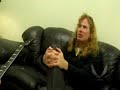 Dave Mustaine Interview (Dean and United Abominations)