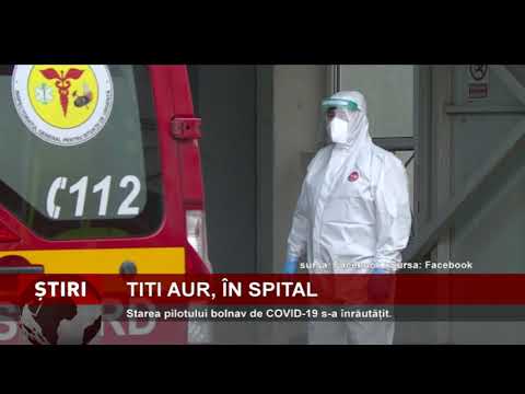 Pilotul de raliuri Titi Aur, internat în spital cu o formă gravă de COVID-19