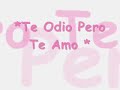 rbd : te odio pero te amo