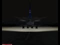 FS2004 Aerolineas Argentinas B742 pousando em Ezeiza