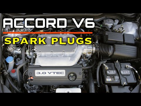 DIY Acura Honda V6 J series Spark Plugs Replacement