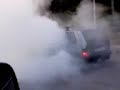 Drunk crazy in Fiat Uno 5am...burnout!!! Drunk crazy in Fiat Uno 5am...burnout!!!