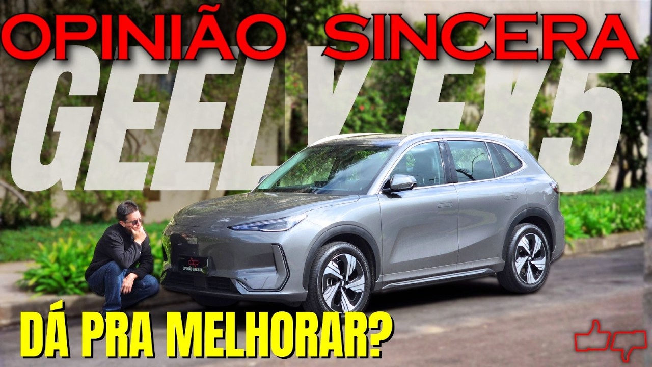 Geely EX5 elétrico: É bom mesmo? Vale a Pena? Preço, consumo, recarga, bateria, autonomia. Avaliação