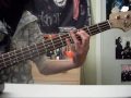 Bullet for my Valentine - Say Goodnight bass cover