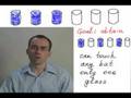 1st Brain Teaser: Six Glasses